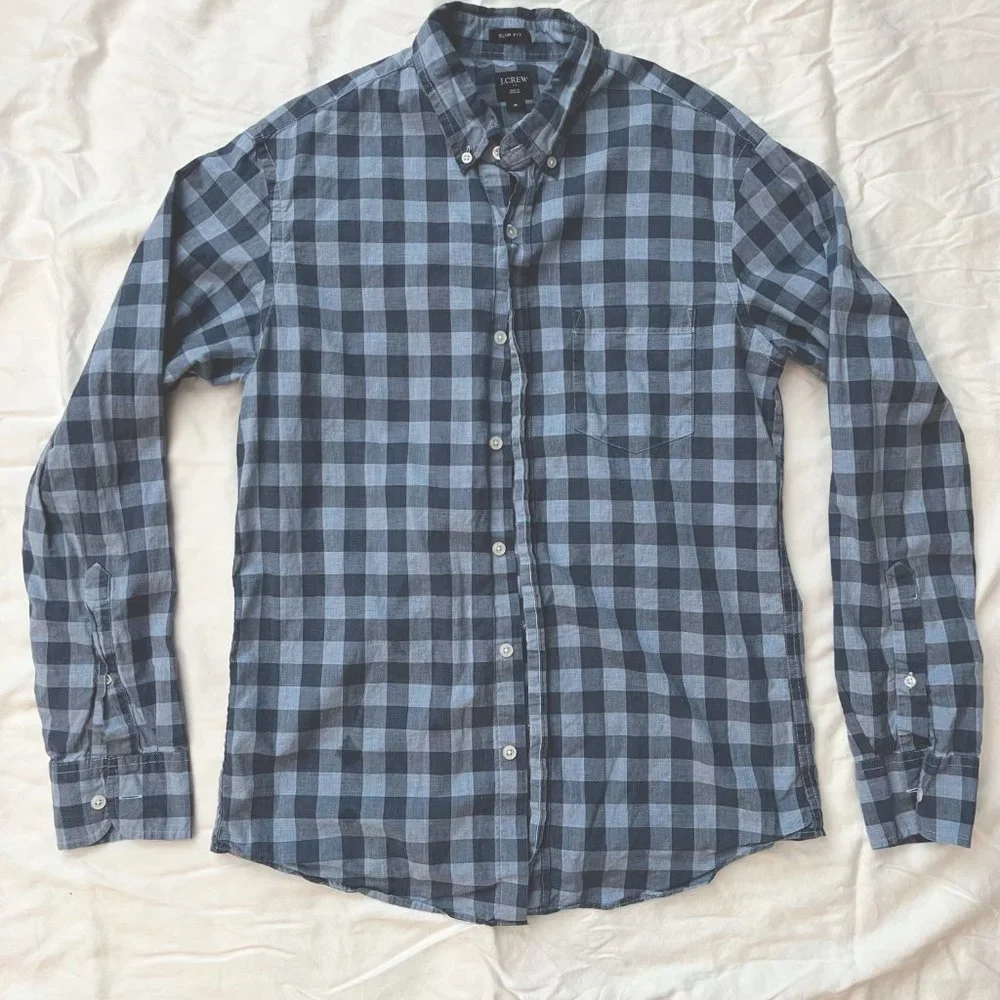 J.Crew Medium Slim Fit Button Down Men's Shirt
